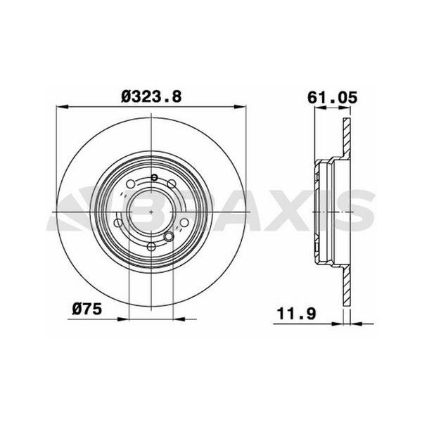 Fren Diski Arka Bmw Serıe 7 8 2.8I 3.5I