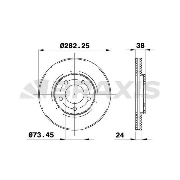 On Fren Diski Chrysler Grand VoYağer 2.5