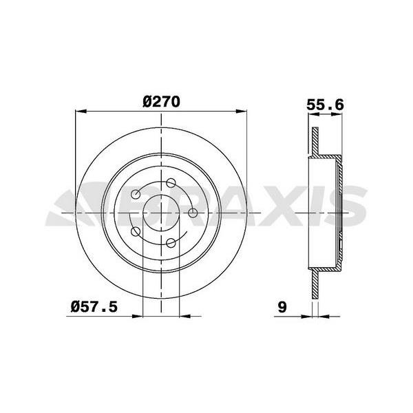 Fren Diski Ön Neon (94 00) Neon Iı 99=> Pt Cruıser (00 10) Sebrıng (01 07)