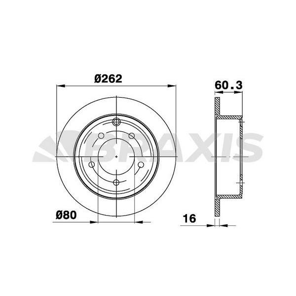 Arka Fren Diski Jeep Compass PatRiot