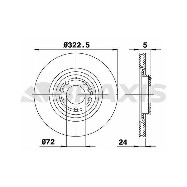 Fren Diski Ön Mazda Rx 8 1.3I