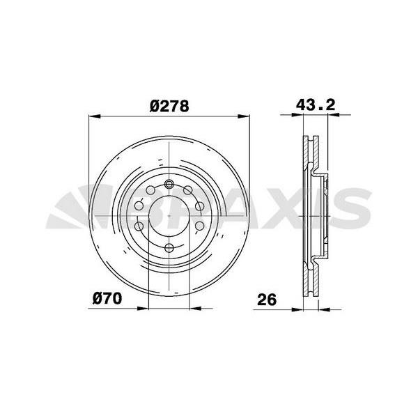 On Fren Diski Corsa D 2006> 1.7Cdtı 125