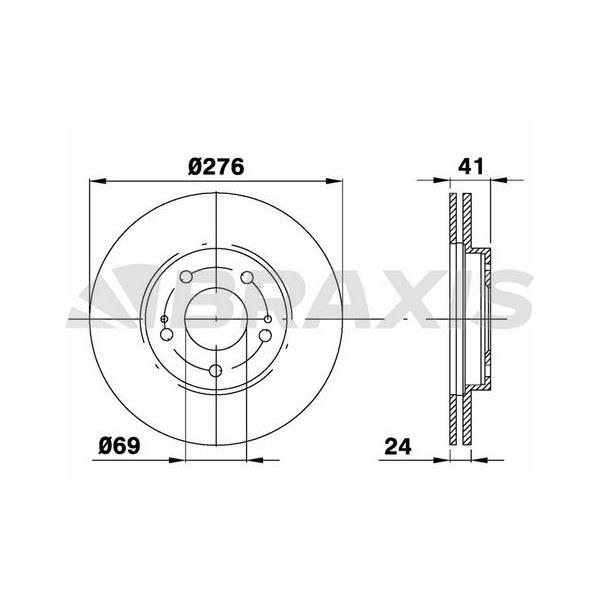 Fren Diski Ön Mitsubishi Sapce Runner / Wagon