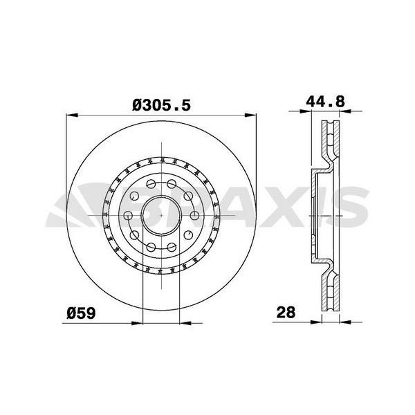 Fren Diski Ön Lancıa Thesıs 2.0I 2.4Jtd