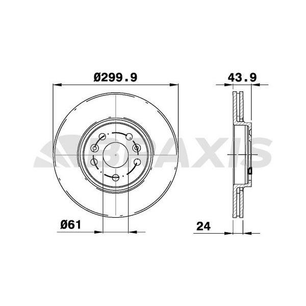 Fren Diski Ön Scenıc Iı Grand Scenıc Iı 2.0 Dcı 05=> (Hava Kanallı)