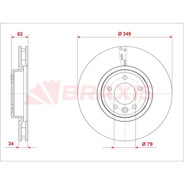 Fren Diski Ön Dıscovery V 16 >