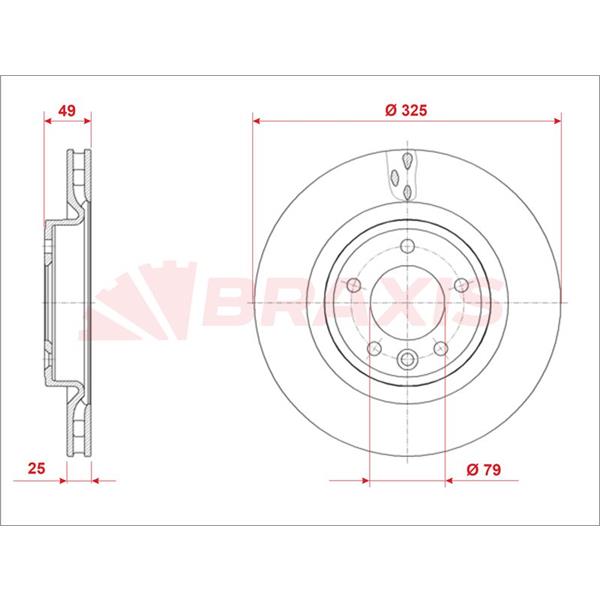 Fren Diski Arka Dıscovery V 16 >
