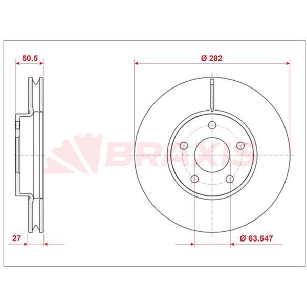 Fren Diski Ön Yenı Kasa Focus Iv 18>