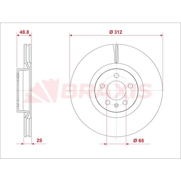 Fren Diski Ön Polo 17 >