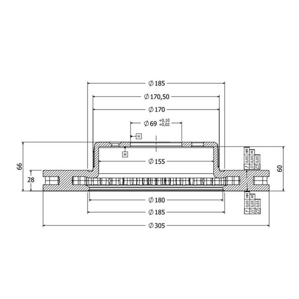 Fren Diski Ön W205 14> S205 14> C205 15> A205 16> W213 16> S213 16> C238 16>