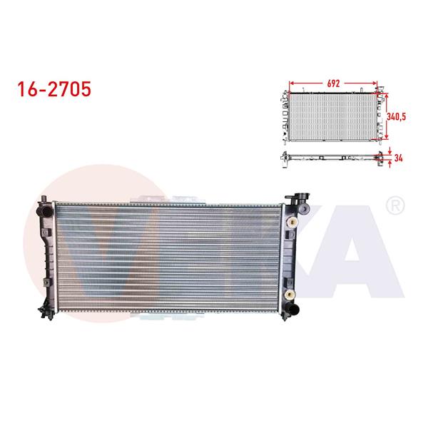 Su Radyatoru Mekanik Mazda 626 Iv (Ge) 1.8İ A-T Ac+/- 1992-1997