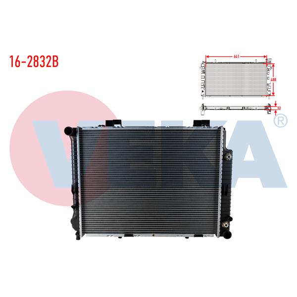 Su Radyatoru Brazing Mercedes E Class (W210) E 200 Kompresor A-T/M-T Ac+/- 1995-2002