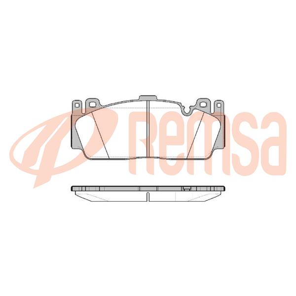 Fren Balatası Ön ikazlı Bmw 5 Serisi (F10) M 5 18.00Mm 2010- / 6 Serisi (F13) M 6 2010-