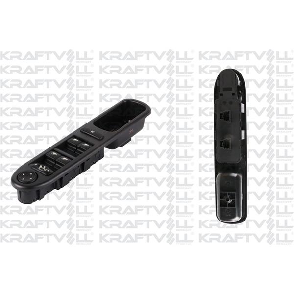 Cam Düğmesi Kumanda Anahtarı On Sol P307 Dortlu 9 Fıs(Ayna Katlamalı)