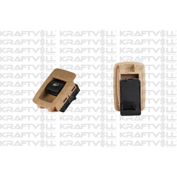 Cam Açma Düğmesi Tekli Bej 4 Pın Bmw E60 E83