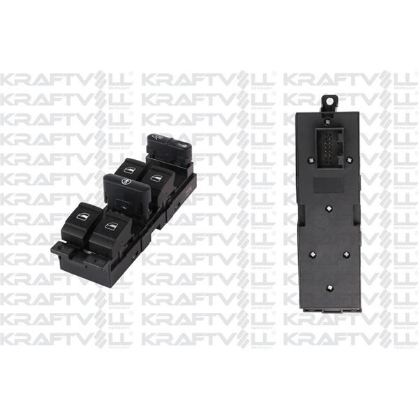 Cam Düğmesi Surucu Tarafı Dortlu Golf Iv Bora Passat B5 96>06