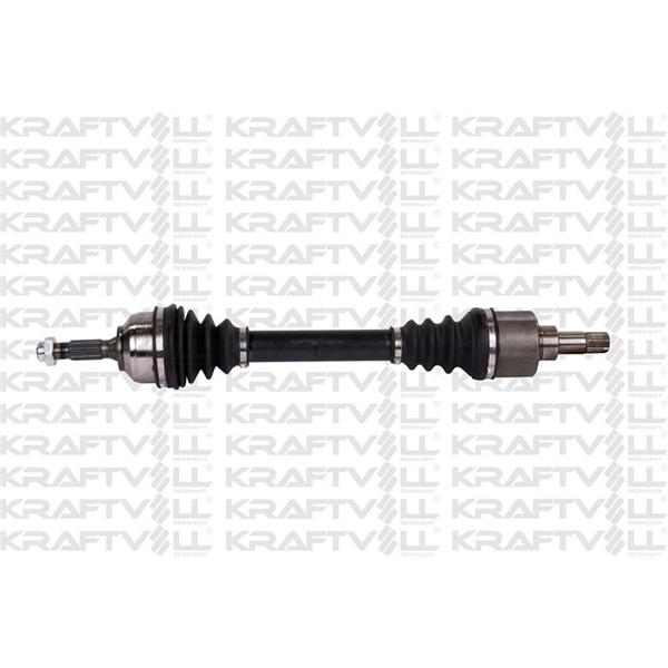 Aks On Sol Komple 206 Dıs Freze 21 Ic Freze 22 Boy 604.5Mm Tu5jp 1.6 8V Dv4td 1.4 Hdı 8V Abssız