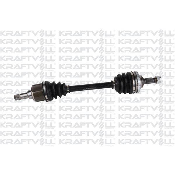 Aks Sol Komple P406 Em (Dıs Freze 25 Ic Freze: 24 Boy:619Mm) Xu10j4r (2,0 16V) Xud9te Abslı: 29 Dıs 