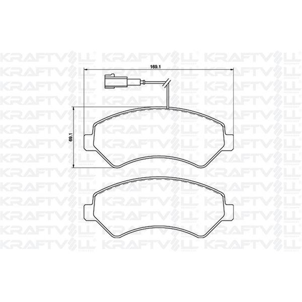Ön Fren Balatası Ducato Iıı Boxer Iıı Jumper Iıı 2.2Hdı 3.0Hdı 16Q / 20Q 06> Karsan Jest 14>