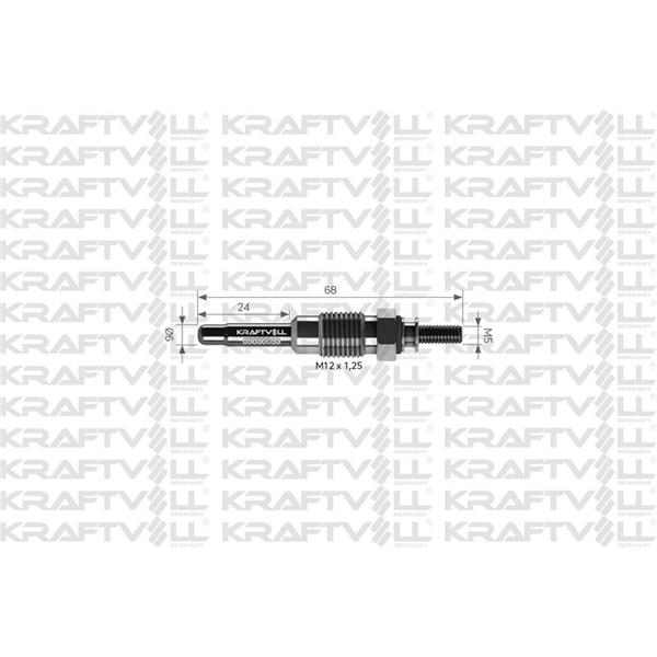 Kızdırma Bujısı 11V R 11 R19- R21 1.6-1.9 D Volvo 340 360 1.6D