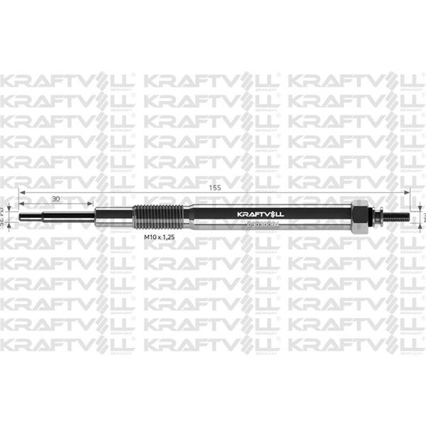 Kızdırma Bujısı Ranger 06>11 Mazda Bt50 06> 2.5Tdcı / 3.0Tdcı