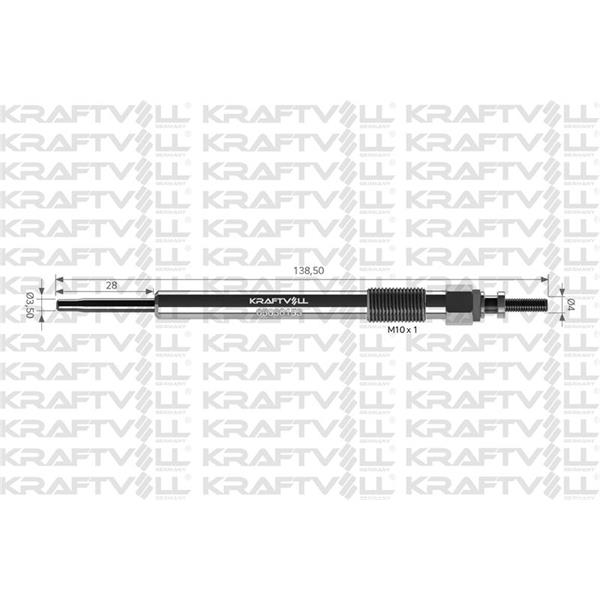 Kızdırma Bujısı ( 7Volt ) Hyundaı Ix35 - Santafe 2,0 Crdı 2009 -> Sorento 2,2 Crdı 2010 ->