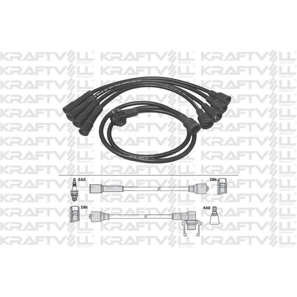 Buji+Bobin Kablosu R9-R11 Brodway/Faırway/Raınbow (Epdm Kablo)