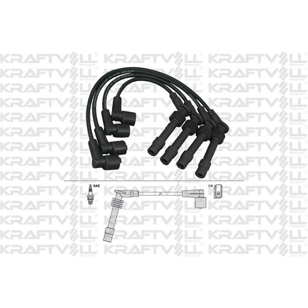 Bujı Kablosu Astra G 1,6 8V 98>05 Merıva A 1,6 8V 03>10 (Sılıkon Kablo)