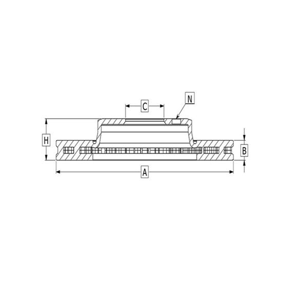 Fren Diski Ön Kuga Iıı 19> 1.5 Ecoblue Focus Iv 2.0 St Ecoblue 17>