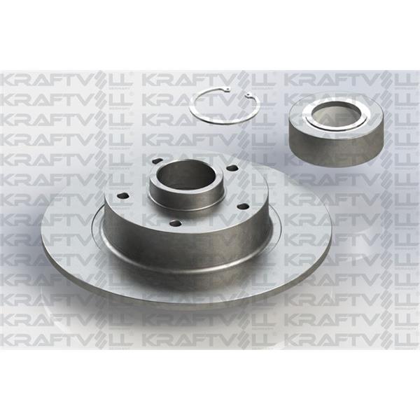 Fren Diski Arka Megane Iv 16 > Kaplamalı Rulmanlı Abs Sensör Halkalı Yarıcapı 30Mm