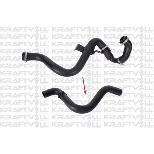 Turbo Hortumu K9k ( Büyük Plastık Parça Harıç) Kangoo I-Clıo Iı