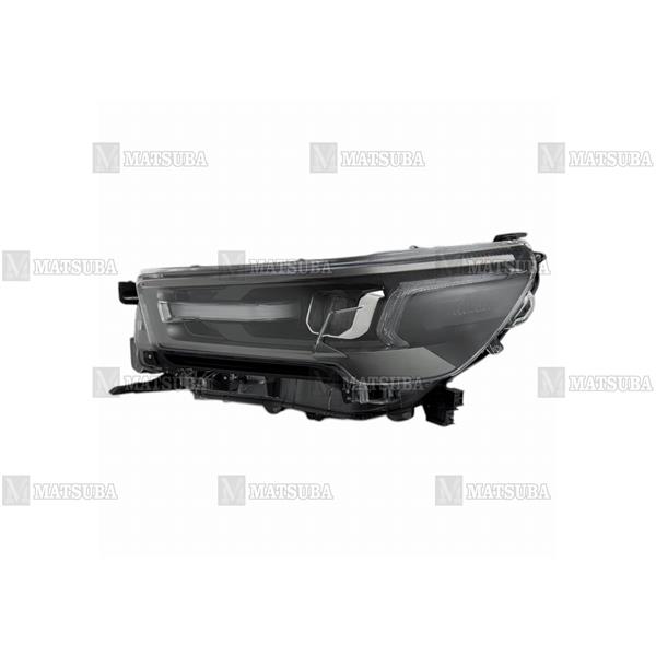 Far Hilux Revo 21-23 Sol (Mercekli/İçi Koyu Gri)