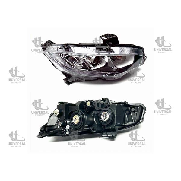 Far Civic 16-21 Sağ (Ledsiz/Sedan/Hatchback/Motor 
