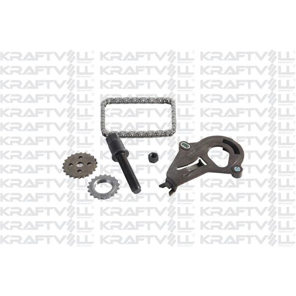 Yağ Pompa Zincir Seti (Zincir+Kızak+2XDışlı+Saplama) Bmw N43 N45 E81 E87 E90 E92