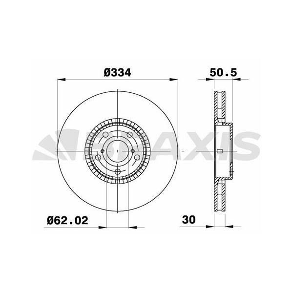 Ön Fren Diski Lexus Gs250 300 430 450 460