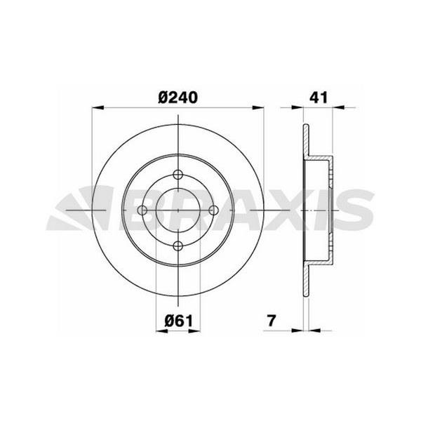 Arka Fren Dısk Aynası Nıssan Mıcra Mk2 1.0I 1.5D
