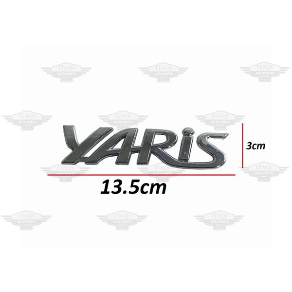 Yazı Yaris 06-18 Arka (Yaris Yazısı)