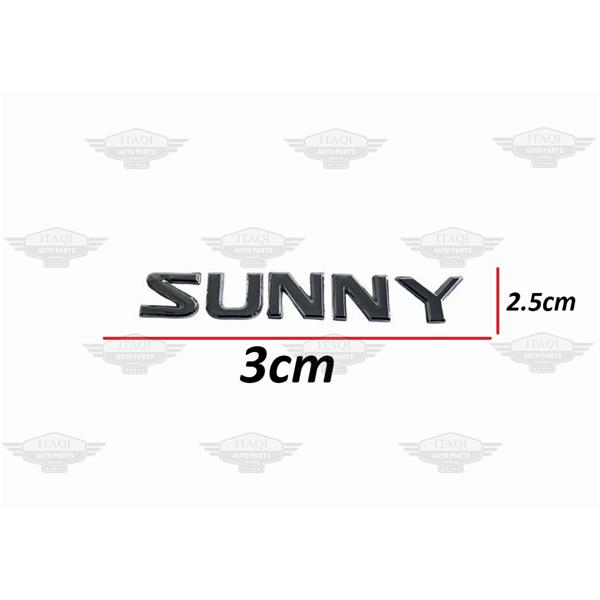 Yazı Sunny 90-94 Arka (Sunny Yazısı)